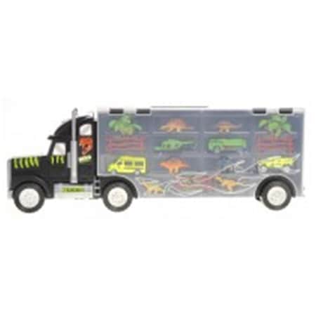 Strategy Agon 22 in. Dinosaurs Transport Car Carrier Truck Toy ST2524609
